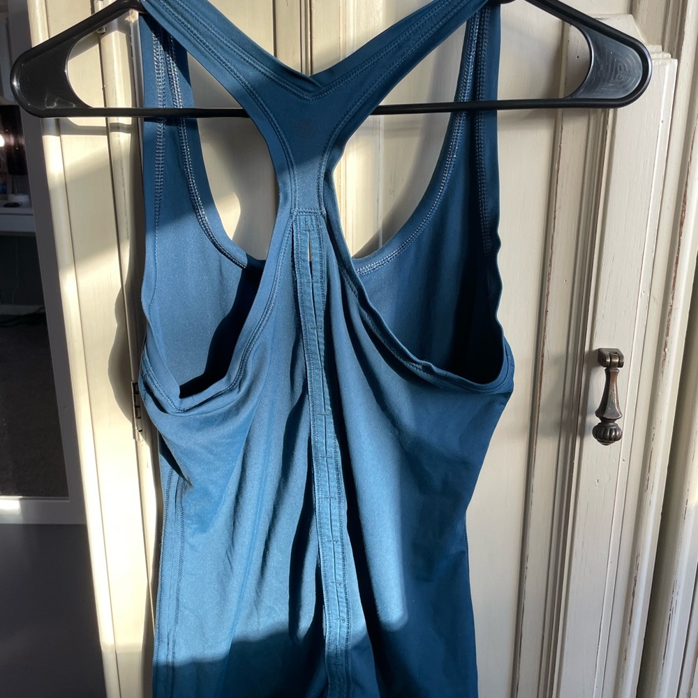 Blue Workout Tank - Picture 2 of 3